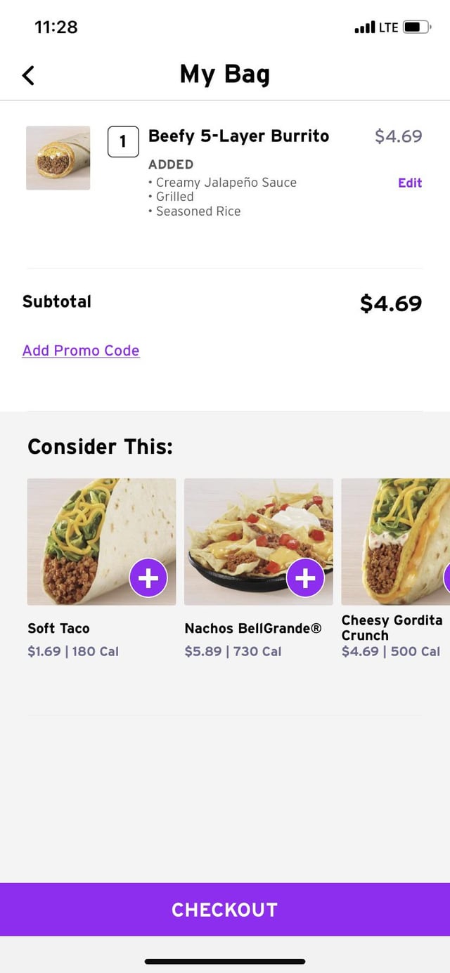 Taco Bell Secret Menu With Prices
